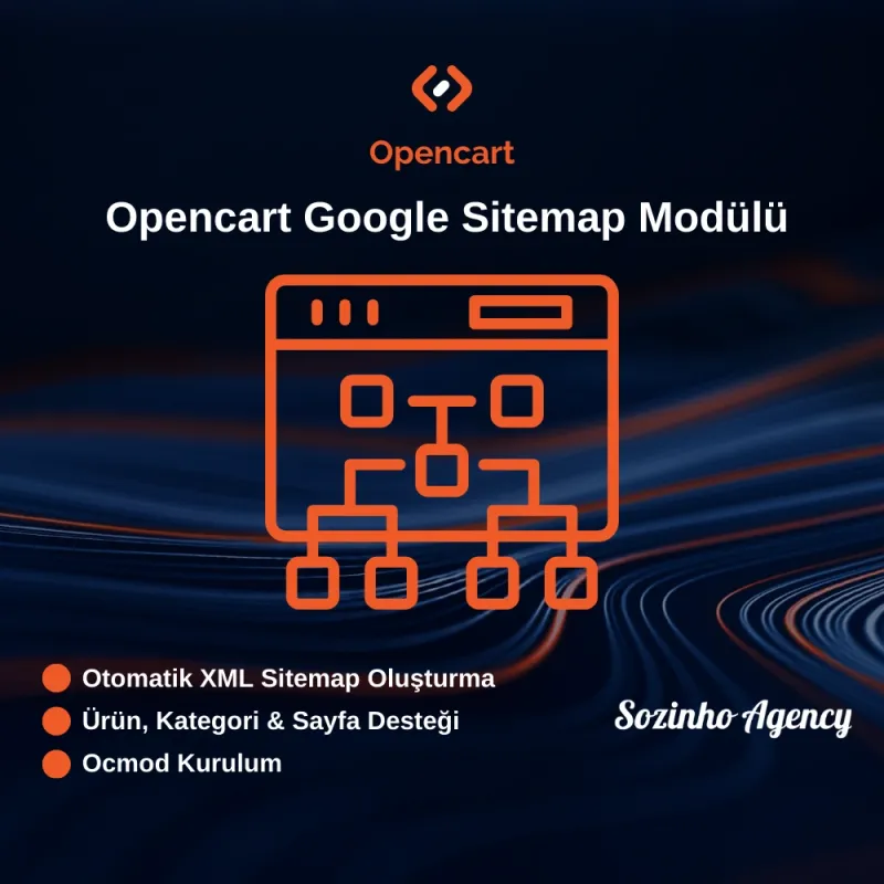 Opencart Google Sitemap Modülü