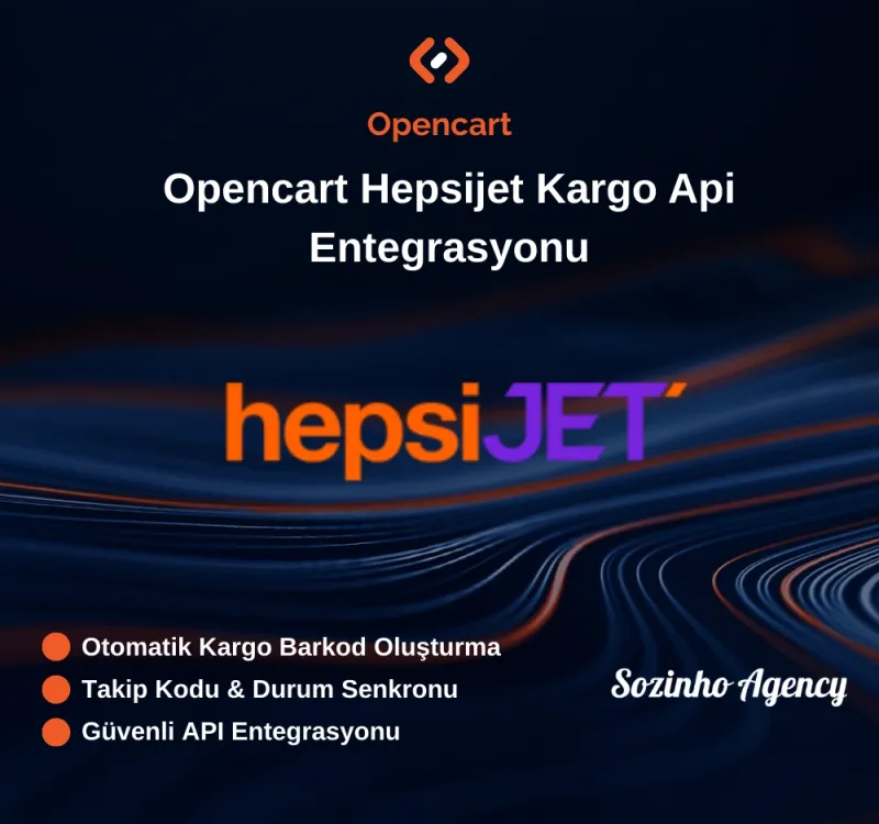 Opencart Hepsijet Kargo Api Entegrasyonu
