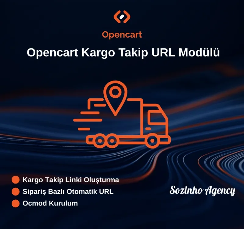 Opencart Kargo Takip URL Modülü