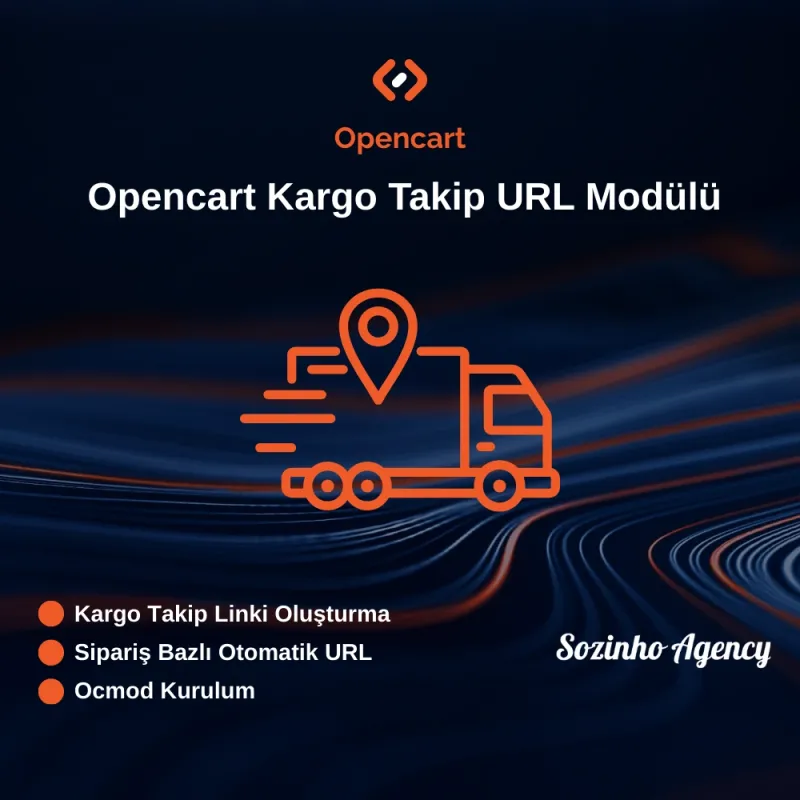 Opencart Kargo Takip URL Modülü