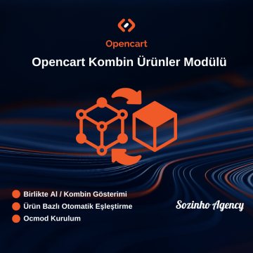 Opencart Kombin Ürünler Modülü Opencart Kombin Ürünler Modülü