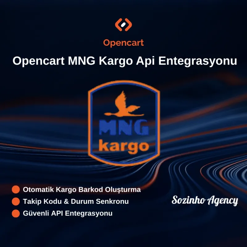 Opencart MNG Kargo Api Entegrasyonu