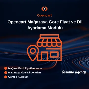 Opencart Mağazaya Göre Fiyat ve Dil Ayarlama Modülü