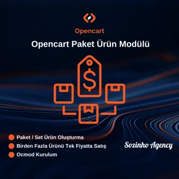 Opencart Paket Ürün Modülü