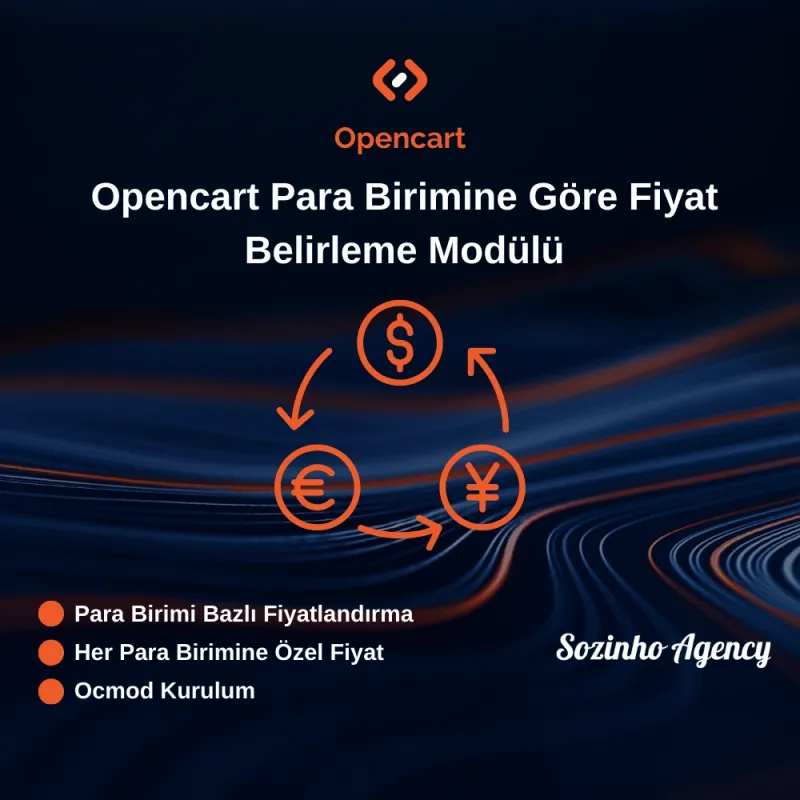 Opencart Para Birimine Göre Fiyat Belirleme Modülü
