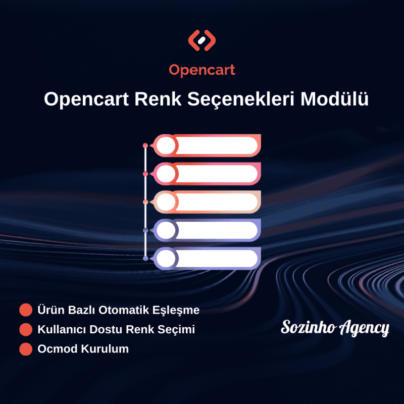 Opencart Renk Seçenekleri Modülü