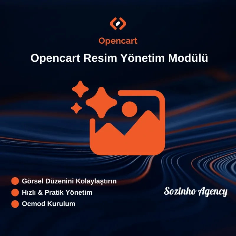 Opencart Resim Yönetim Modülü