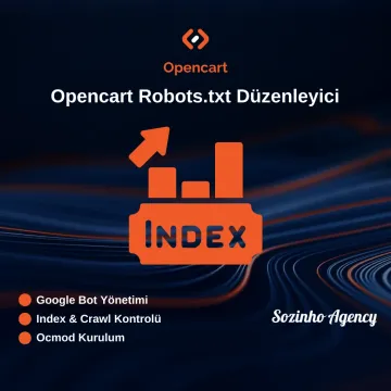 Opencart Robots.txt Düzenleyici Modülü Opencart Robots.txt Düzenleyici Modülü