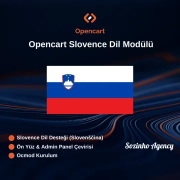 Opencart Slovence Dil Modülü