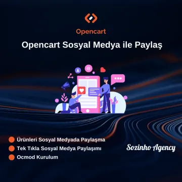 Opencart Sosyal Medya ile Paylaş Modülü Opencart Sosyal Medya ile Paylaş Modülü