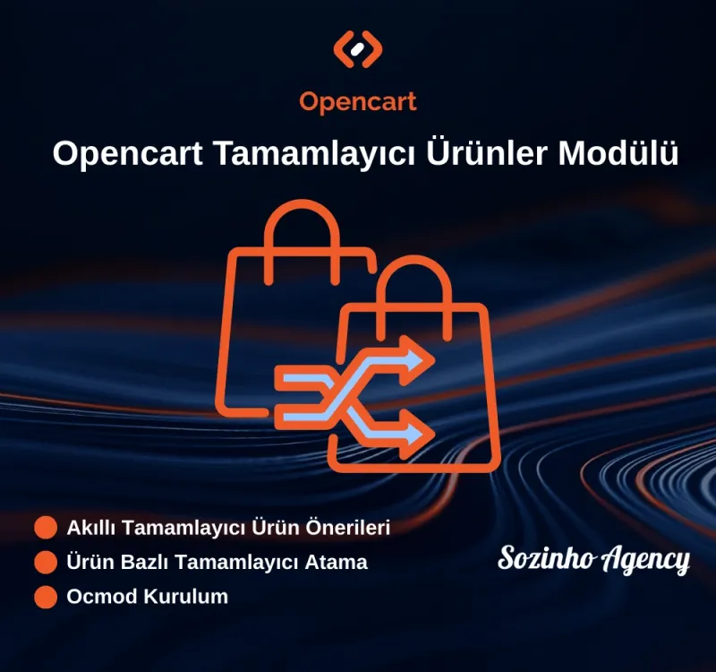 Opencart Tamamlayıcı Ürünler Modülü