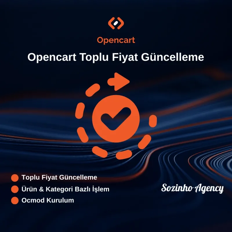Opencart Toplu Fiyat Güncelleme Modülü