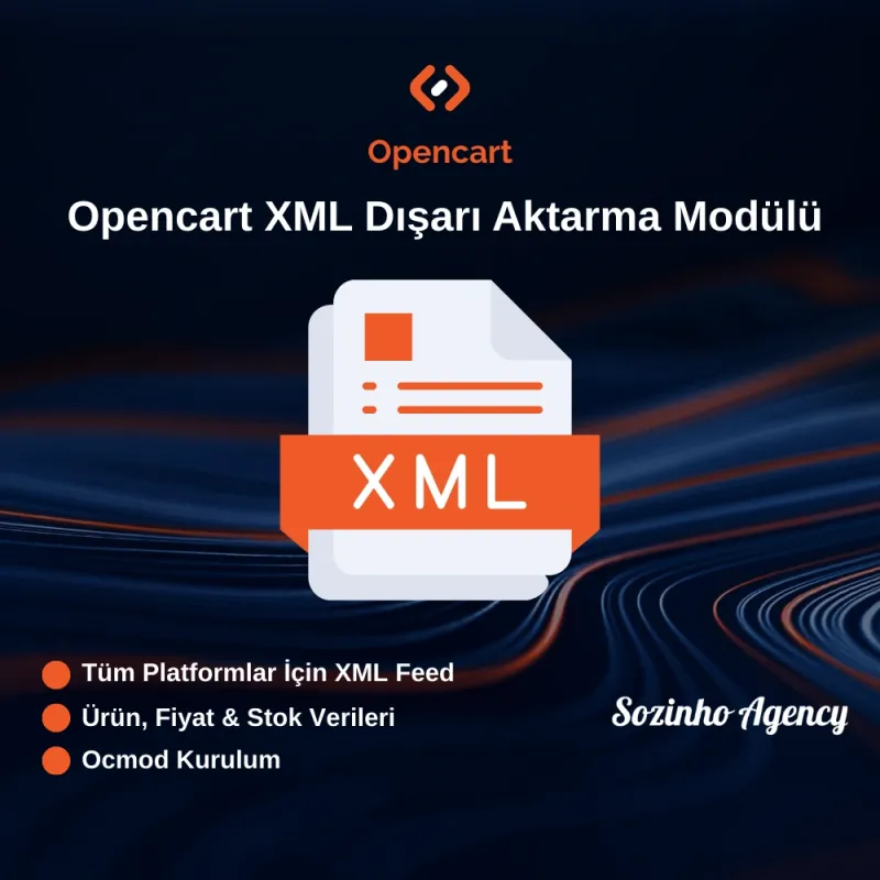 Opencart Universal Veri Besleme XML Modülü