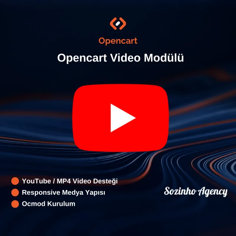 Opencart Video Modülü