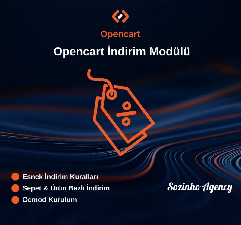 Opencart İndirim Modülü