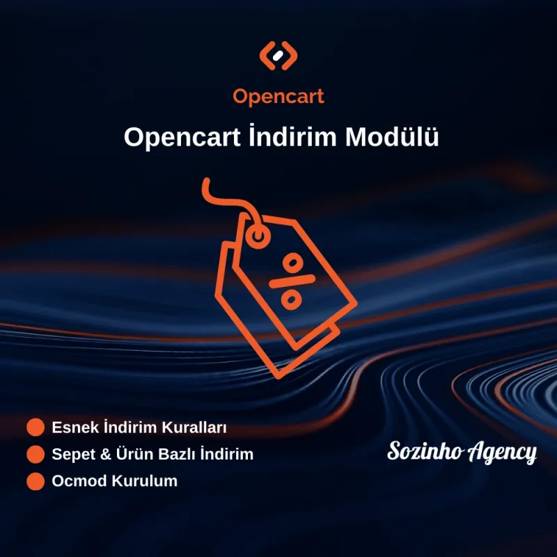 Opencart İndirim Modülü