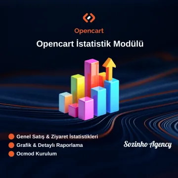 Opencart İstatistik Modülü Opencart İstatistik Modülü