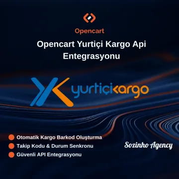 Opencart Yurtiçi Kargo Api Entegrasyonu Opencart Yurtiçi Kargo Api Entegrasyonu