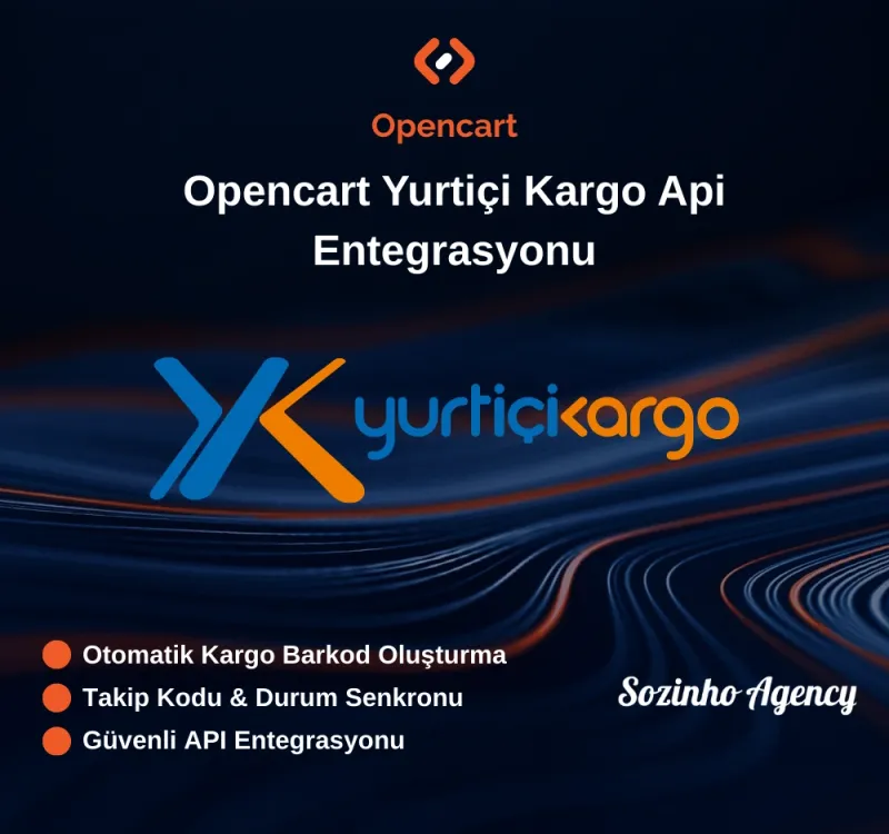Opencart Yurtiçi Kargo Api Entegrasyonu